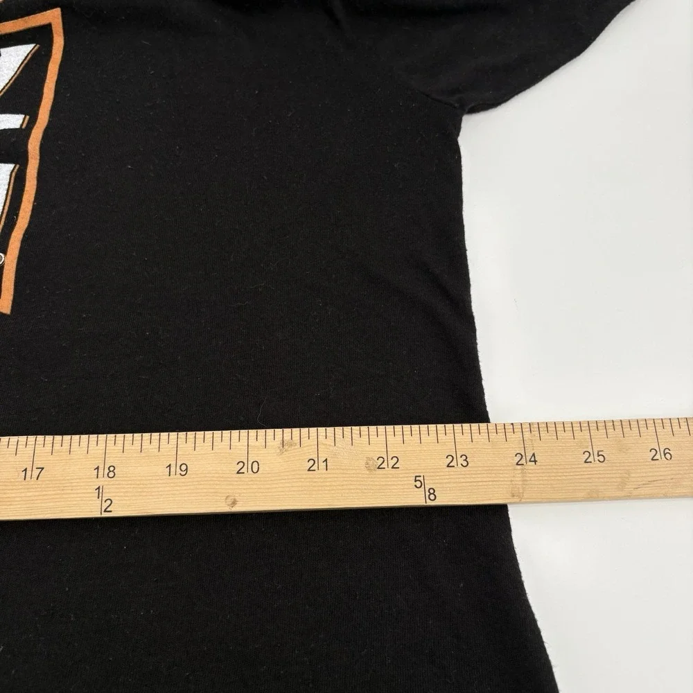 Harley Davidson CAJUN Lafayette LA Black T-Shirt 2022 Fleur-De-Lis - Size XL‎